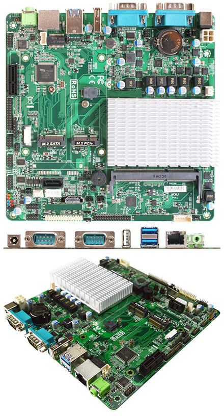 Jetway JNC8J-I3455 (Intel Apollo Lake)