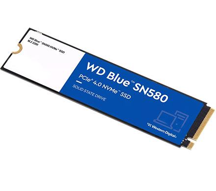 WD Blue SN580 SSD M.2 500GB NVMe <b>(WDS500G3B0E)</b>